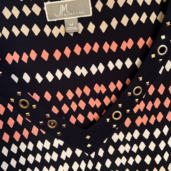 JM Collection Tunic Top - Picture 2 of 2